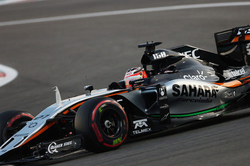 Nico Hülkenberg llega a la Q3 del GP de Abu Dabi 2015