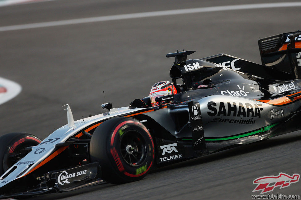 Nico Hülkenberg llega a la Q3 del GP de Abu Dabi 2015