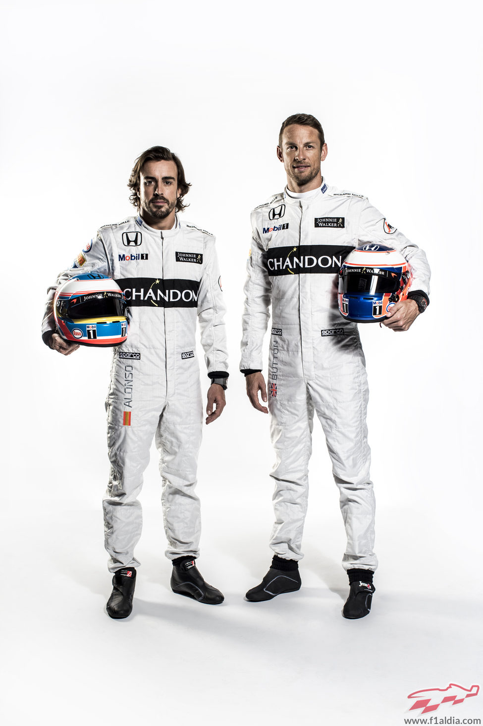 Fernando Alonso y Jenson Button 2016