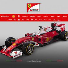 Ferrari SF16-H visión en perspectiva