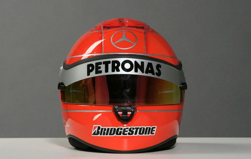Nuevo casco de Michael Schumacher