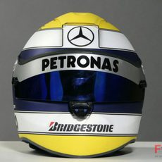 Nuevo casco de Nico Rosberg