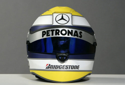 Nuevo casco de Nico Rosberg