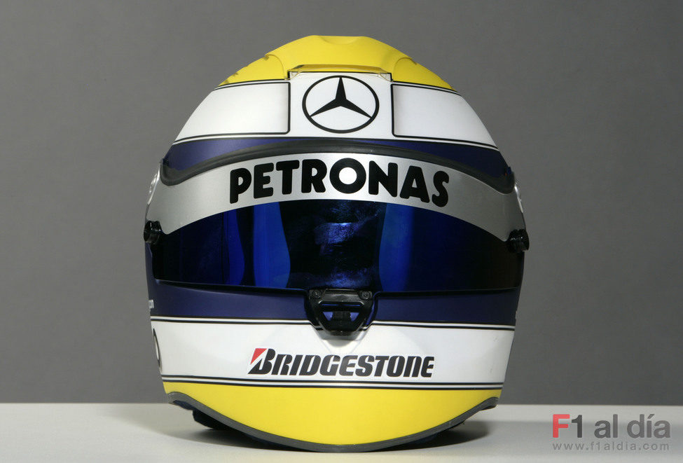 Nuevo casco de Nico Rosberg