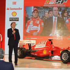 Montezemolo se dirige a Alonso y Massa