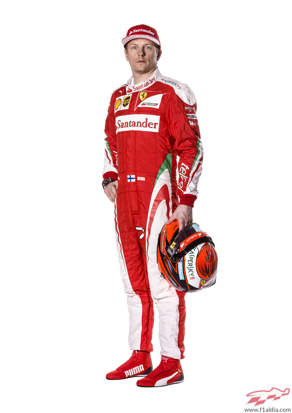 Kimi Raikkonen con mono y caso para 2016