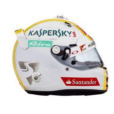 Casco de Sebastian Vettel para la temporada 2016