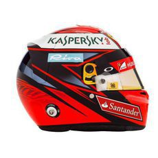 Casco de Kimi Raikkonen para la temporada 2016