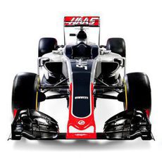 Haas VF16 visión frontal