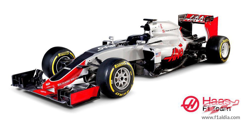 Haas VF16 visión en perspectiva