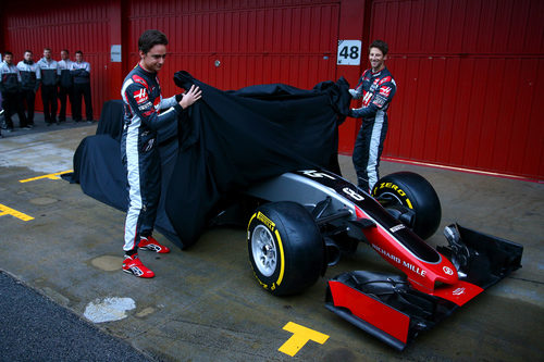 Grosjean y Gutiérrez destapan su VF16