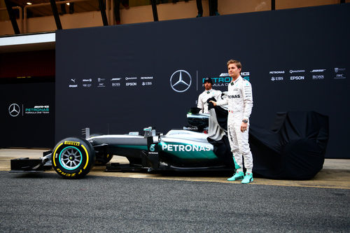 Lewis Hamilton y Nico Rosberg destapan el W07 Hybrid