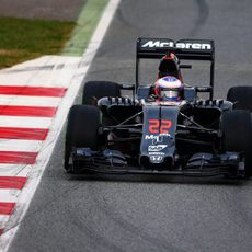 Jenson Button estrena el McLaren