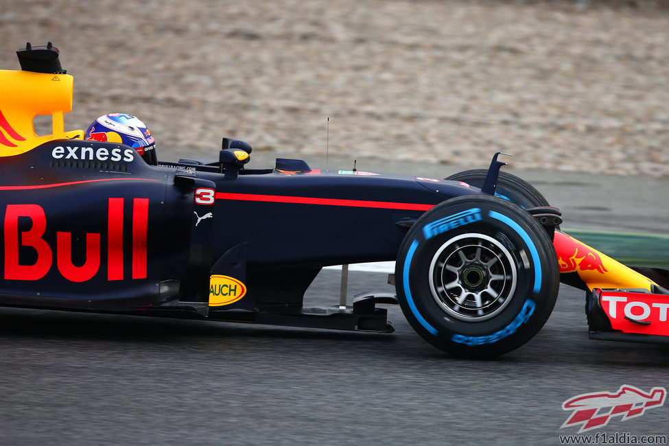 El Red Bull esperaba al primer día de test a presentar su coche