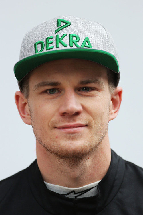 Nico Hulkenberg en la presentación del VJM09