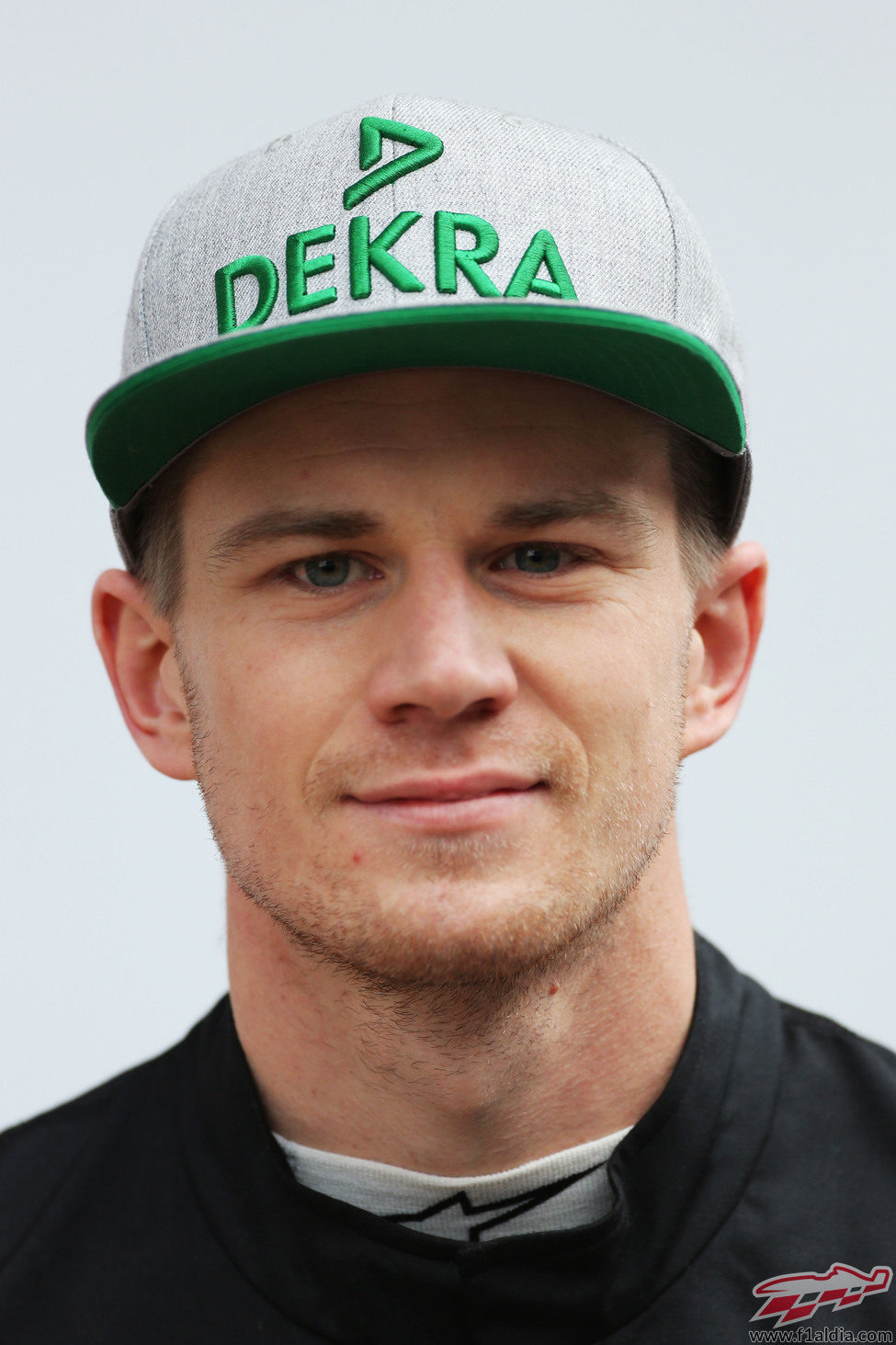 Nico Hulkenberg en la presentación del VJM09