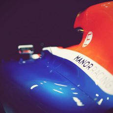 Detalle del MT05 de Manor Racing