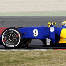 Sauber ha rodado con un C34 actualizado