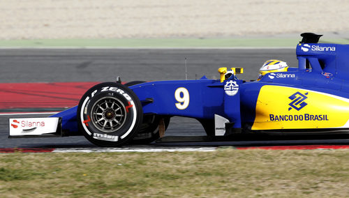 Sauber ha rodado con un C34 actualizado