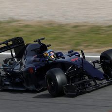 Carlos Sainz tenía problemas en la caja de cambios