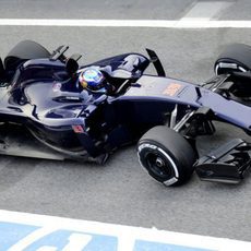 Max Verstappen se estrena en el Toro Rosso