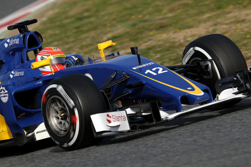 Felipe Nasr se ha subido por primera vez en la pretemporada al Sauber