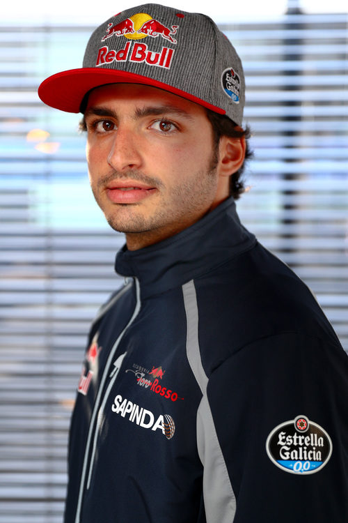 Carlos Sainz, imagen de estudio