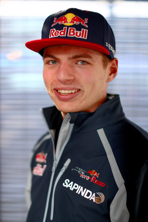 Max Verstappen, imagen de estudio