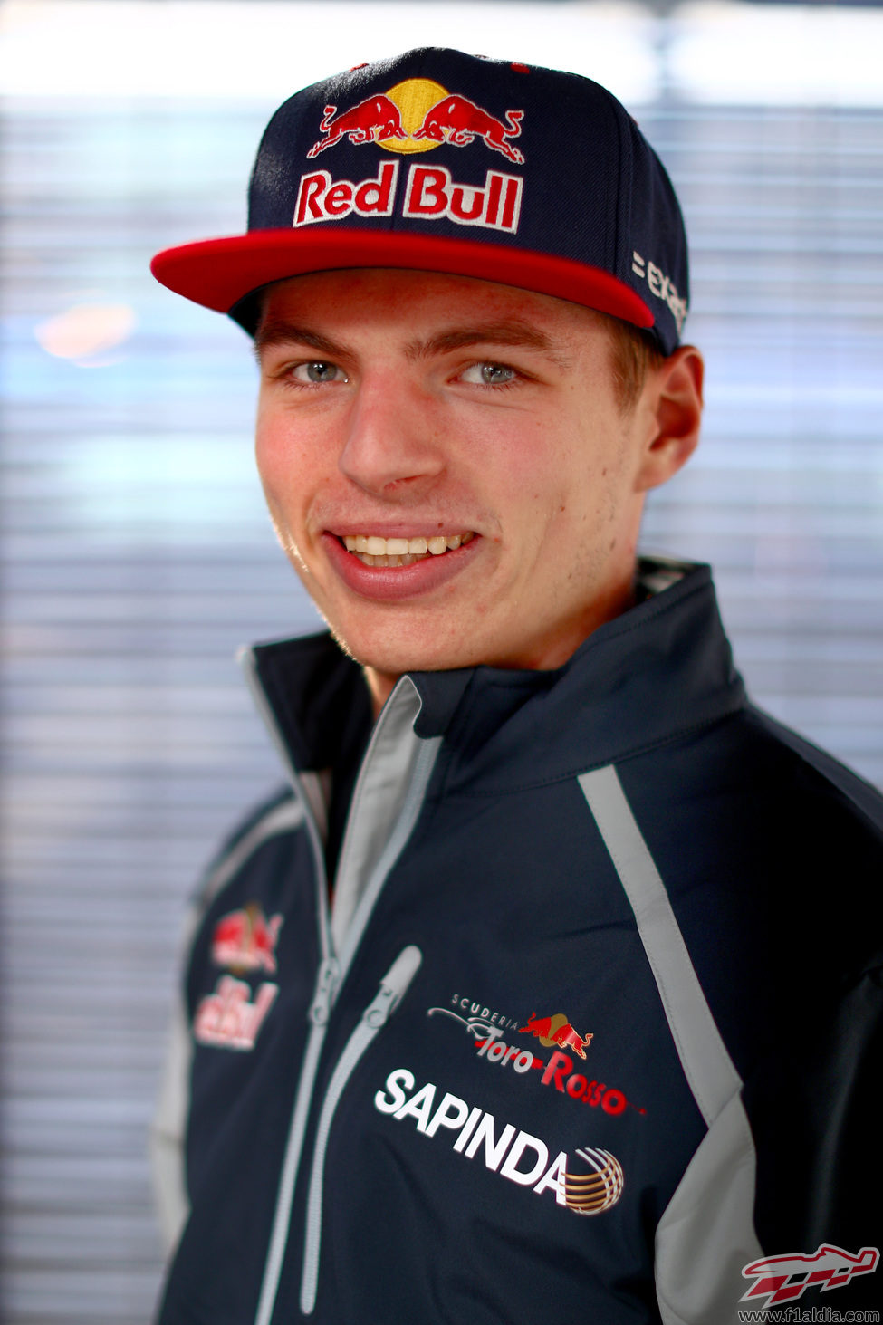 Max Verstappen, imagen de estudio