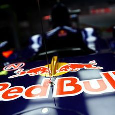 Logo de Red Bull en el STR11