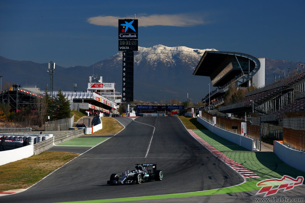 Nico Rosberg ha sido el más rápido de la jornada