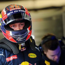 Daniil Kvyat preparado para rodar