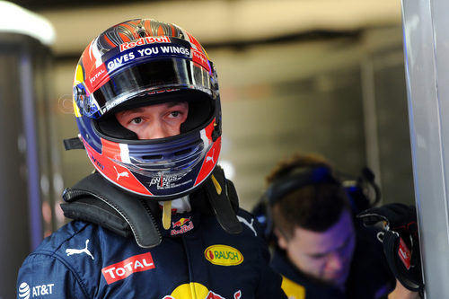 Daniil Kvyat preparado para rodar