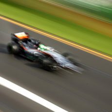 Nico Hülkenberg vuela en Albert Park