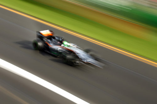 Nico Hülkenberg vuela en Albert Park