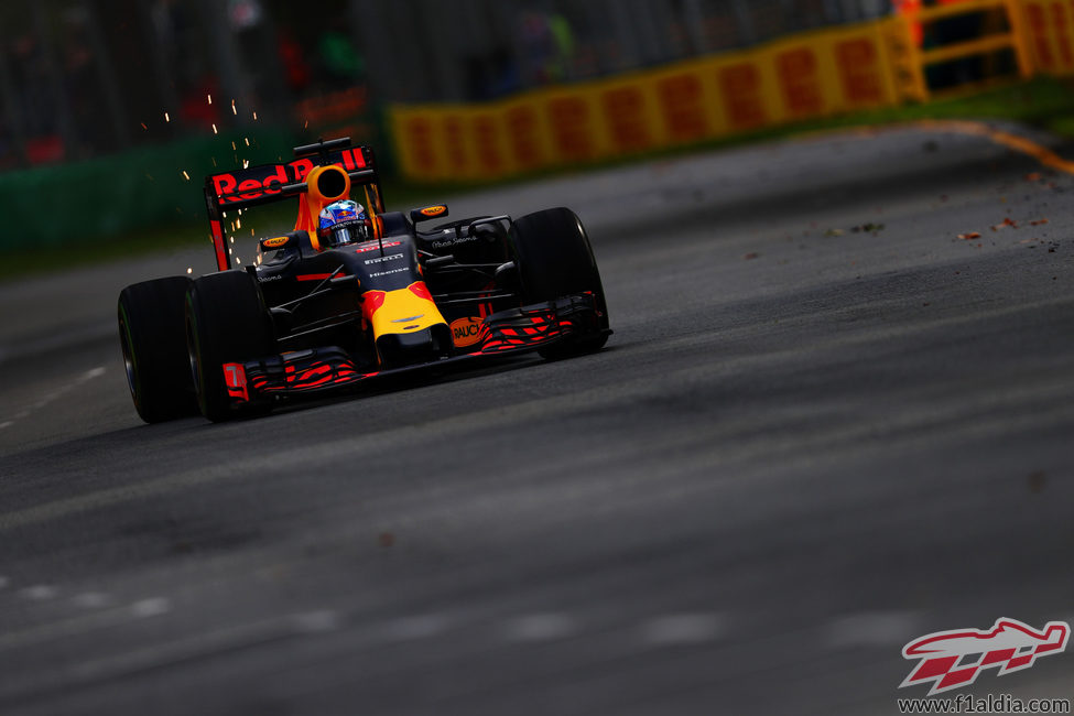 Daniel Ricciardo corre en casa