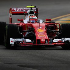 Kimi Raikkonen parece estar a un nivel más alto que la pasada temporada