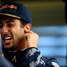 Daniel Ricciardo tan bromista como siempre