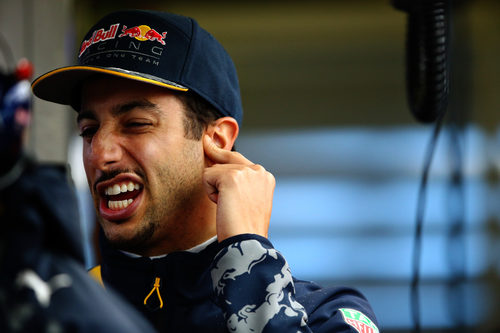 Daniel Ricciardo tan bromista como siempre