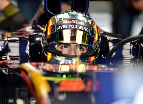 Carlos Sainz en el Toro Rosso