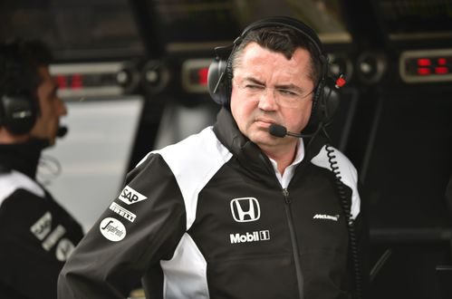 Eric Boullier en el muro de McLaren Honda