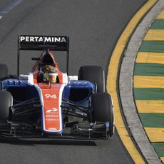 Pascal Wehrlein rueda con el neumático más duro del fin de semana