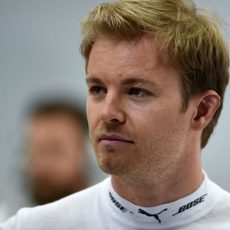 Gesto confiado de Nico Rosberg en Baréin