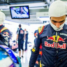 Max Verstappen y Carlos Sainz se preparan para la acción