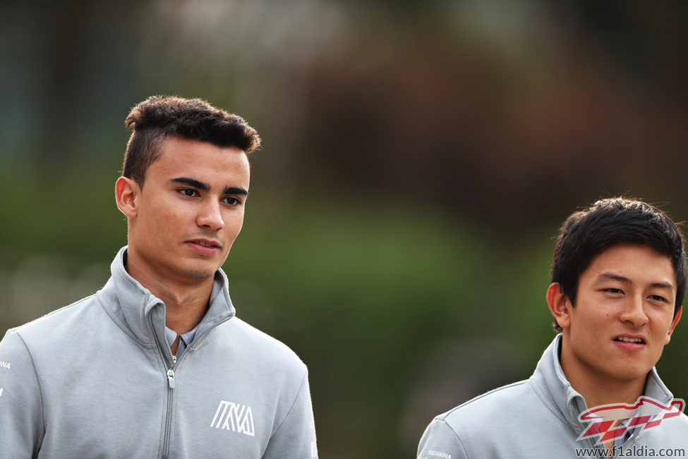 Pascal Wehrlein y Rio Haryanto se preparan para su tercer GP en F1