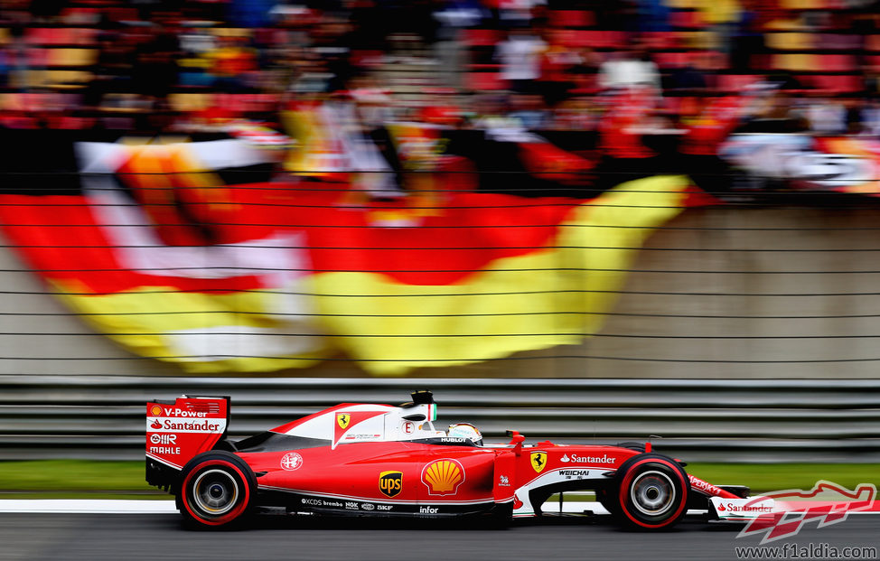 Sebastian Vettel falla en la Q3