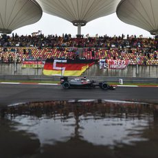 Fernando Alonso exprime su MP4-31