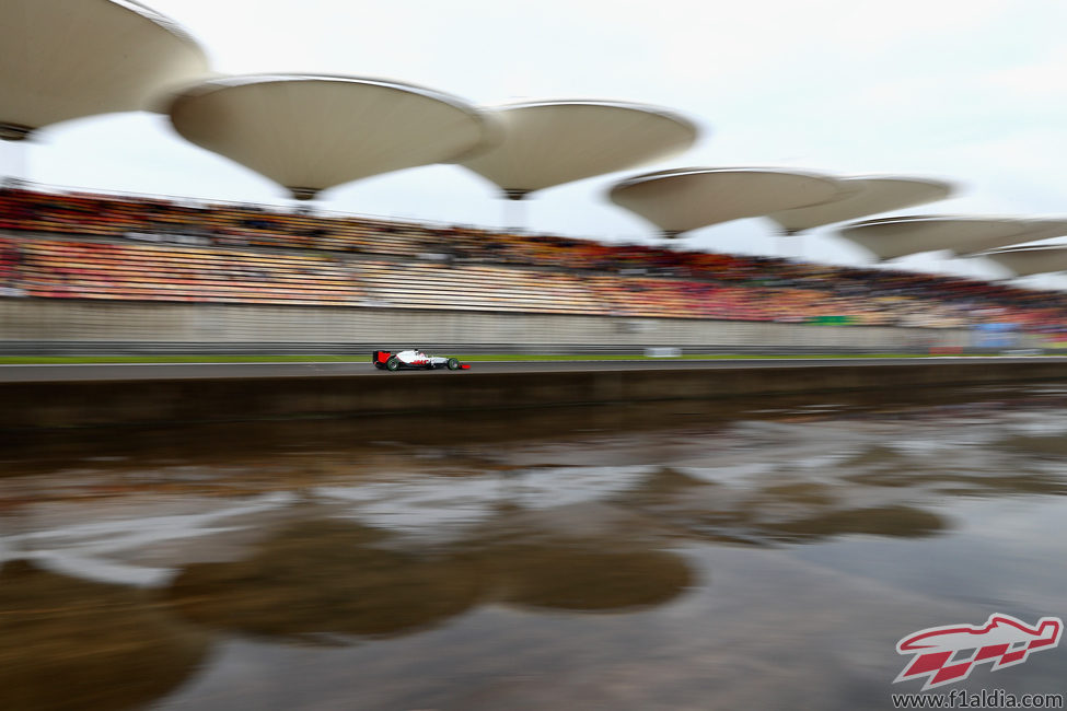 El equipo Haas no pudo pasar a Q3 en China