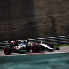 Sergio Pérez superó a Nico Hülkenberg en la clasificación de China