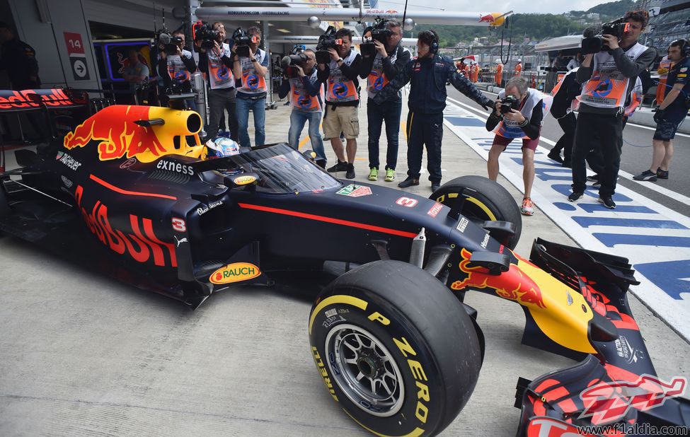 Daniel Ricciardo, el más esperado de la sesión